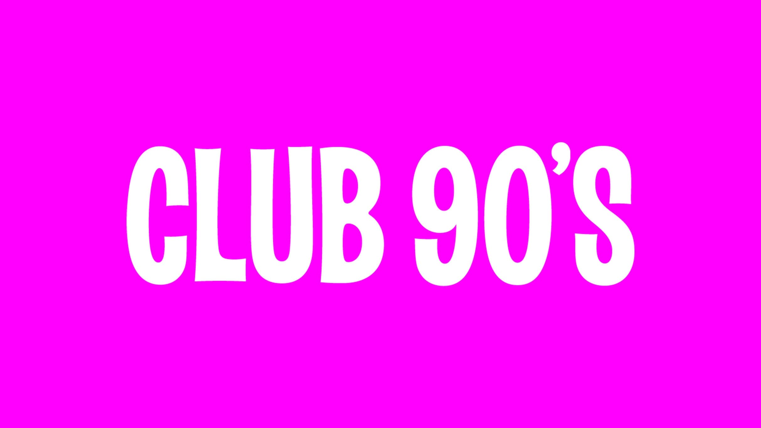 Club 90s Presents Thrillerween (18+)