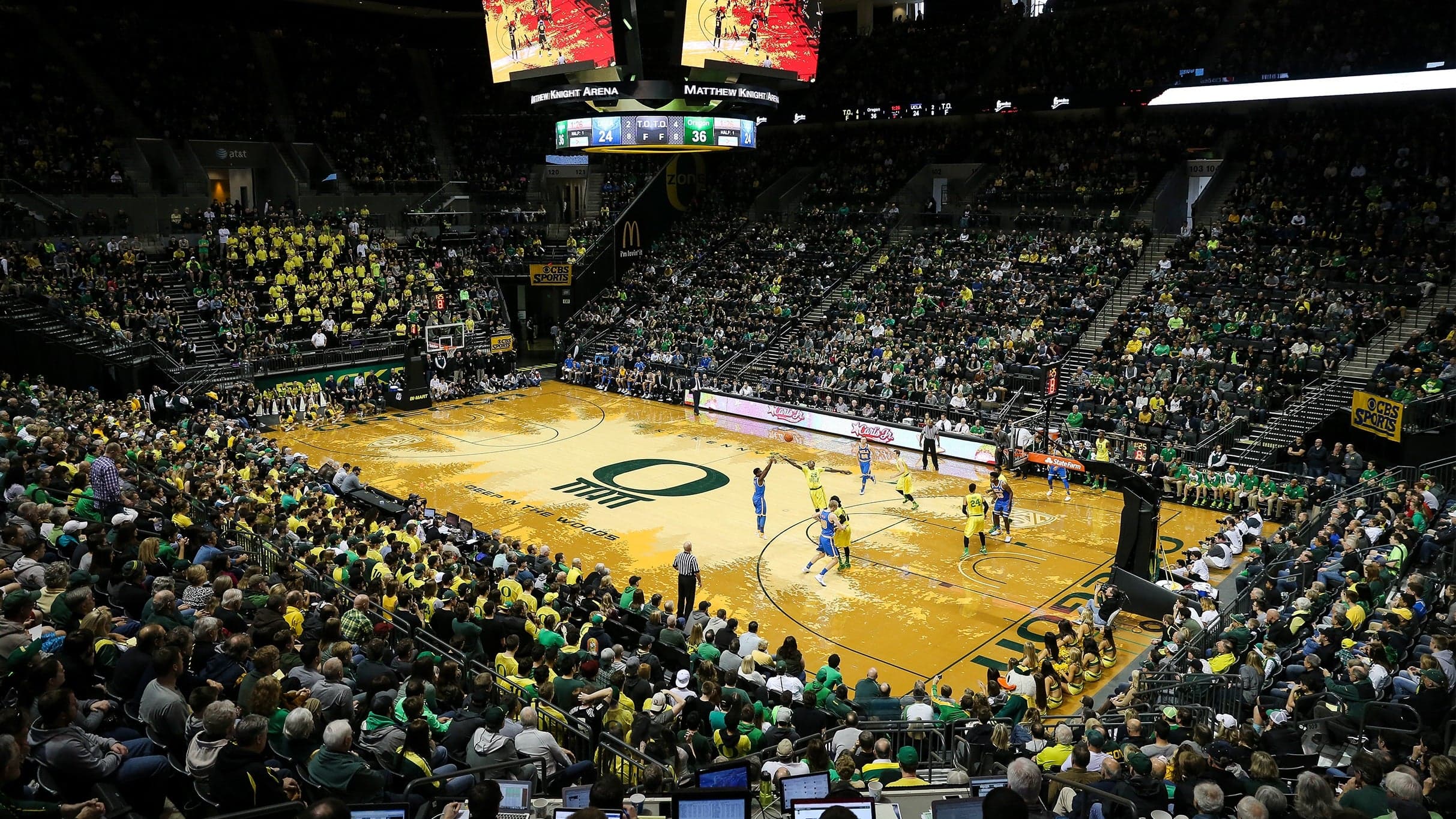Oregon Ducks Men's Basketball vs. Stanford Cardinal Mens Basketball