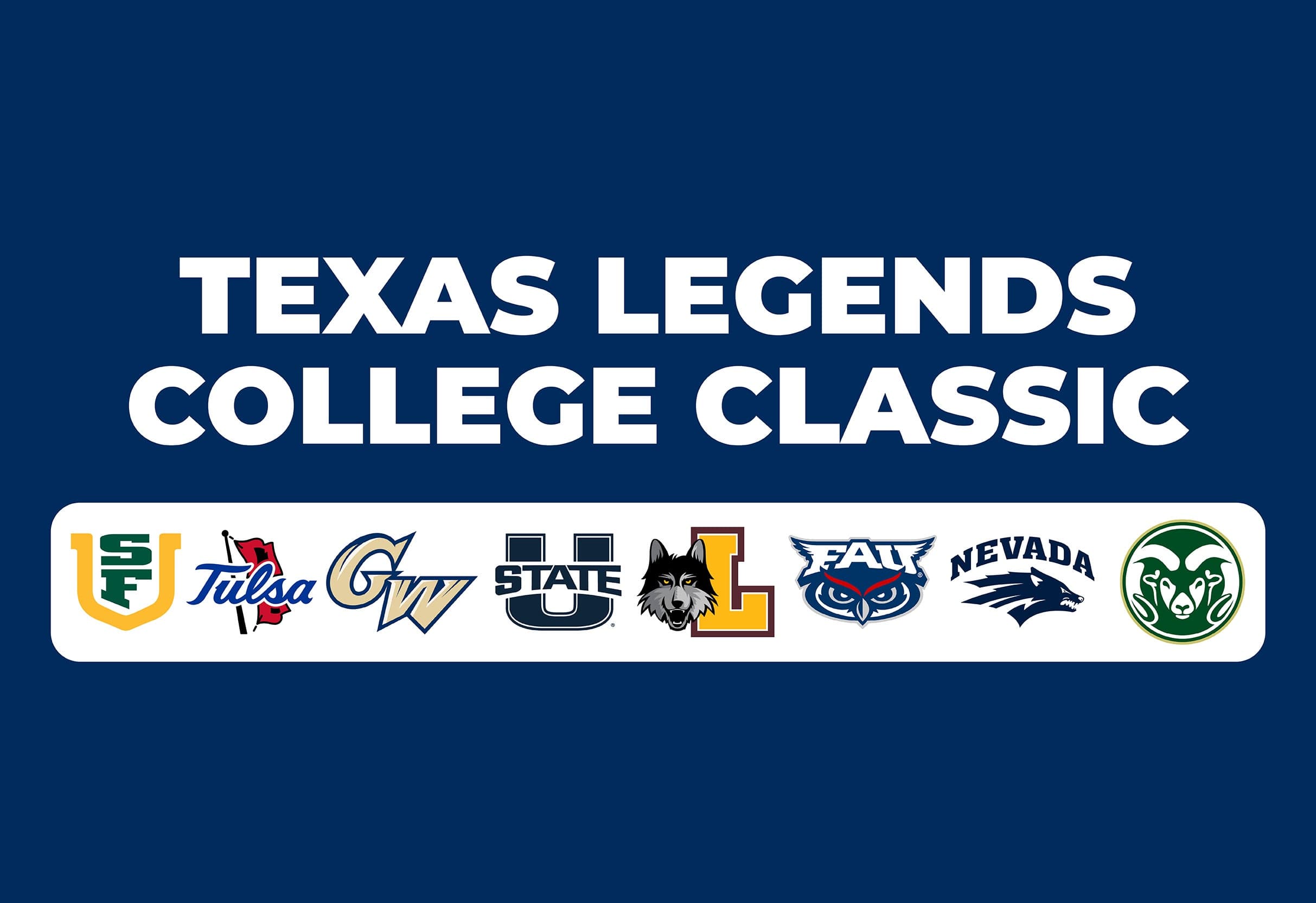 Texas Legends College Classic FRIDAY