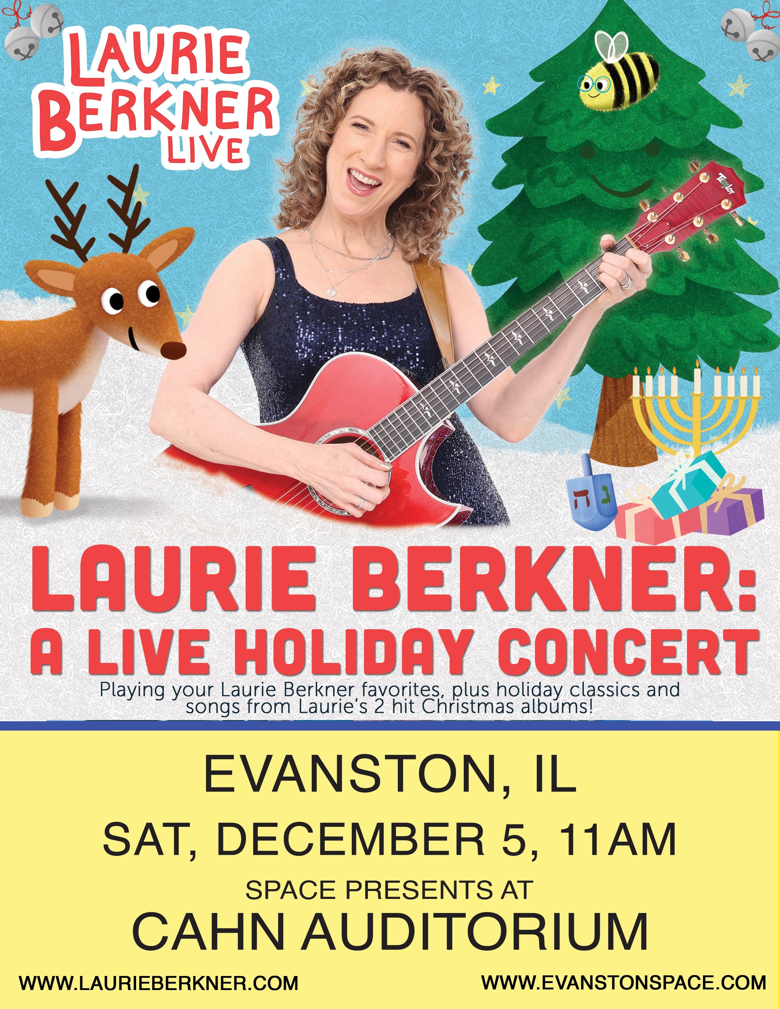 SOLD OUT - Laurie Berkner: A Holiday Concert (Early)