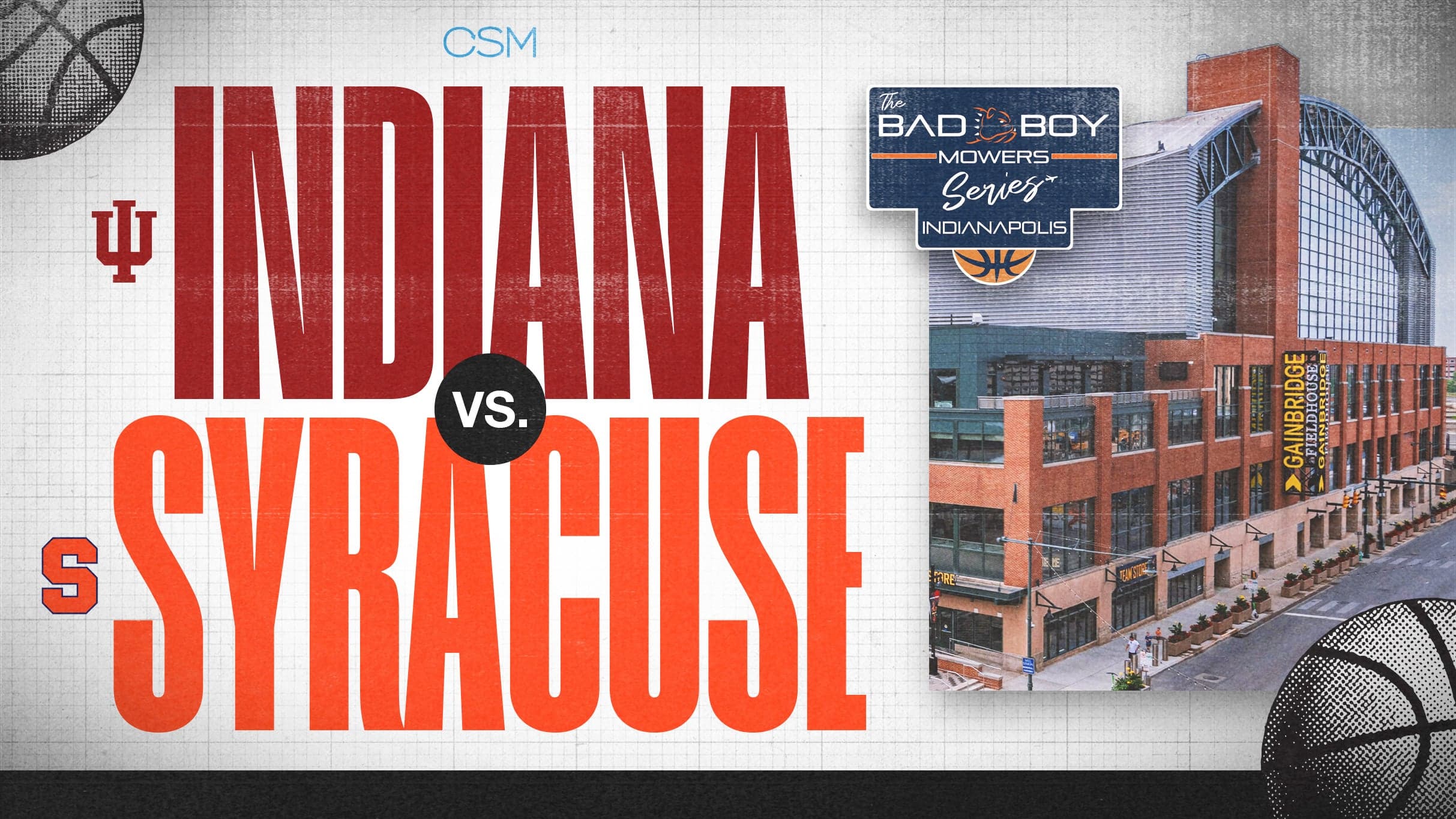 Indiana vs. Syracuse presented by The Bad Boy Mowers Series